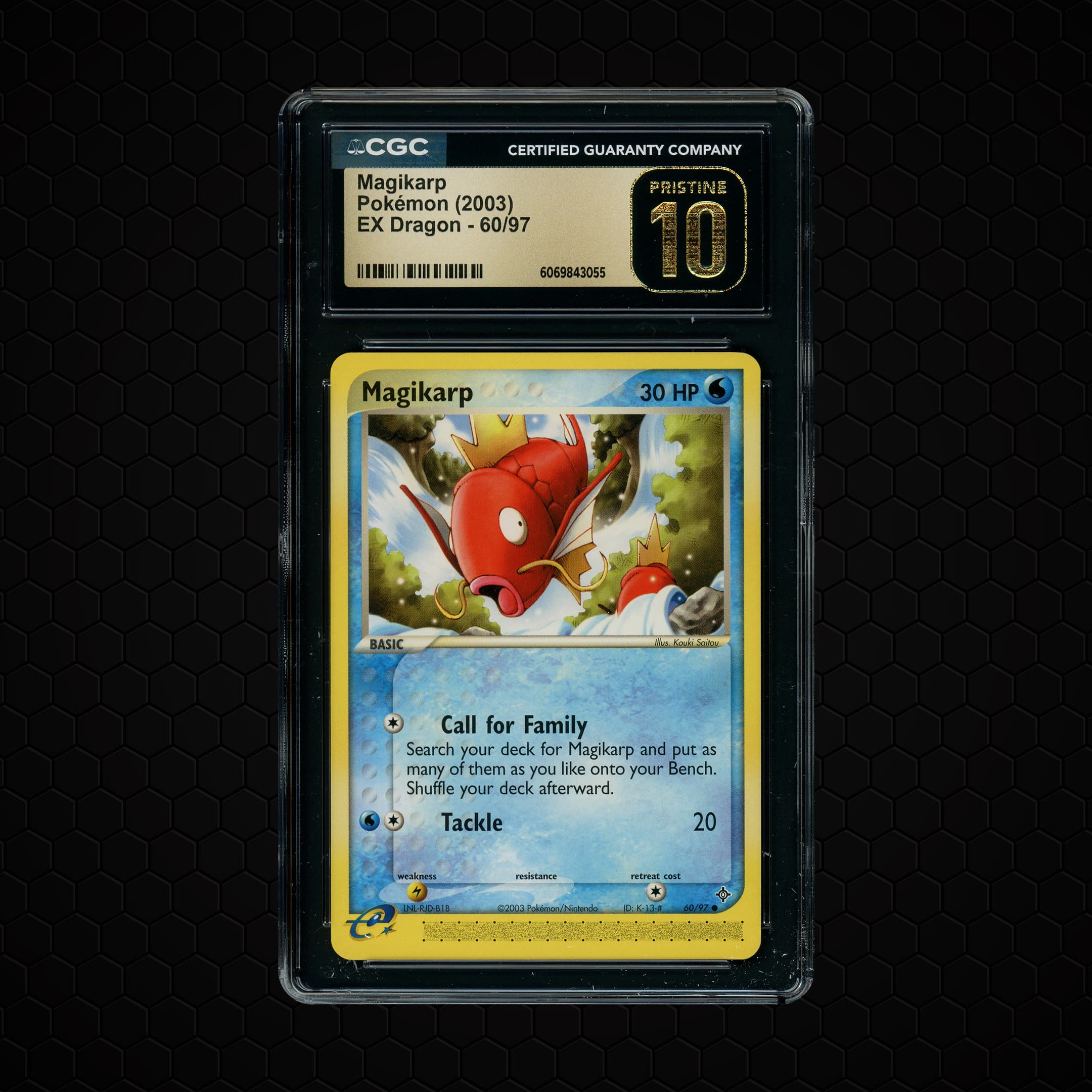 2003 EX Dragon Magikarp  CGC 10