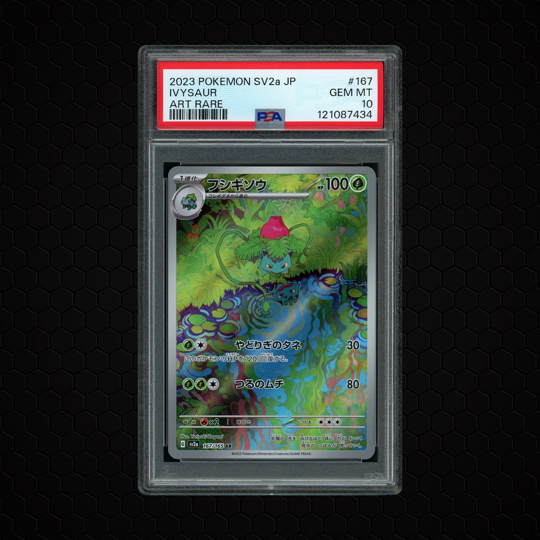 2023 Japanese Pokemon 151 Ivysaur  PSA 10