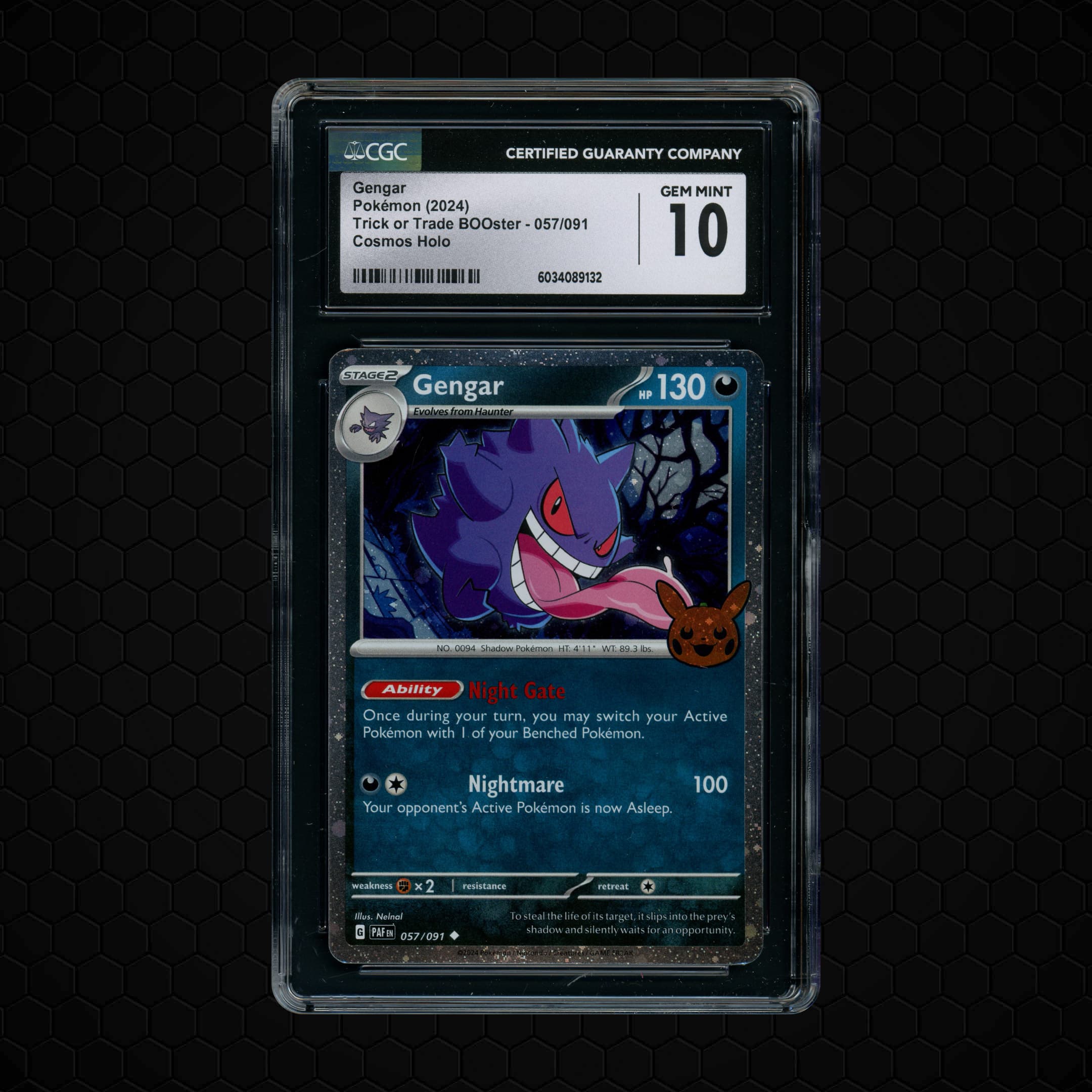 2024 Trick or Trade Booster Gengar  CGC 10
