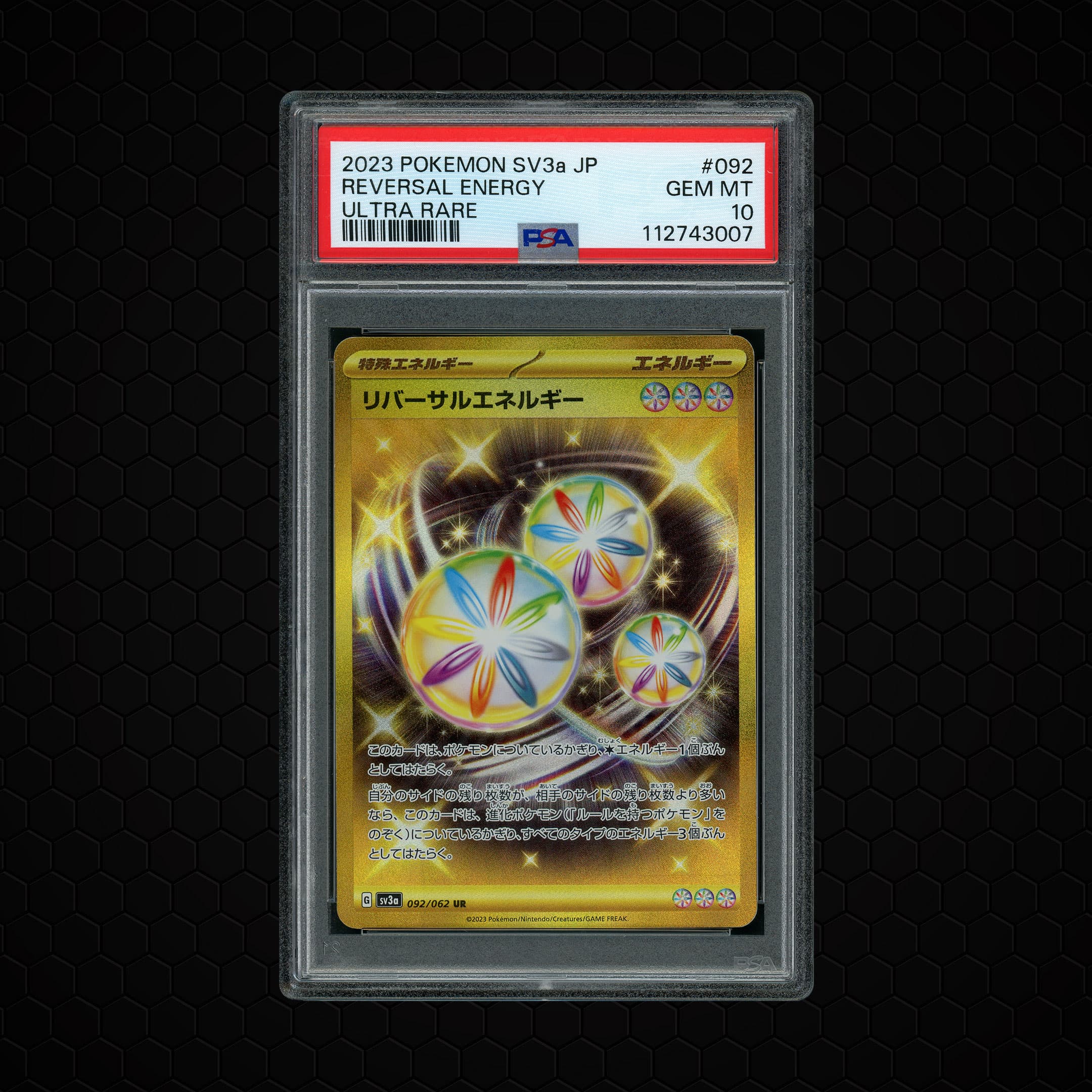 2023 Japanese Raging Surf Reversal Energy  PSA 10