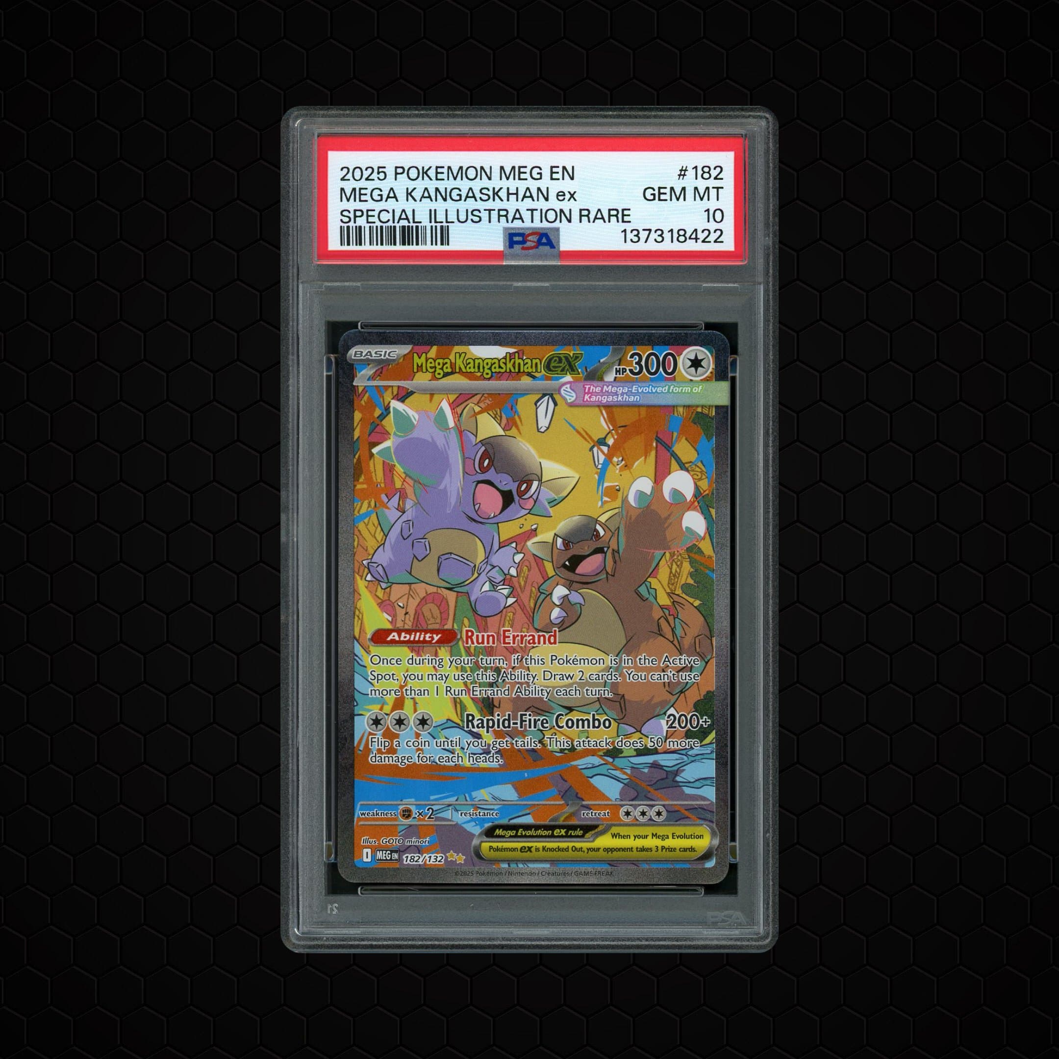 2025 Mega Evolution Mega Kangaskhan EX  PSA 10