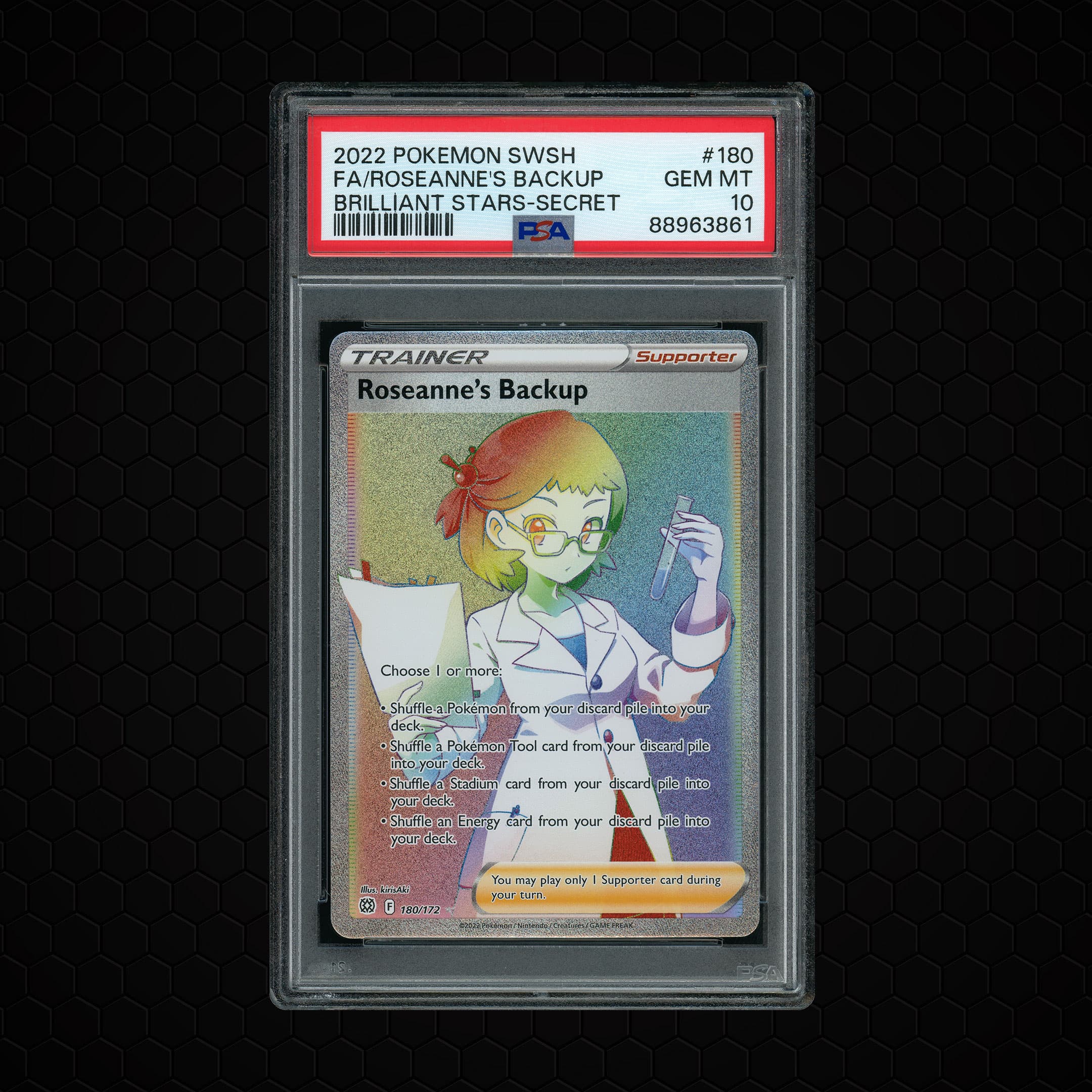 2022 Brilliant Stars Roseanne's Backup  PSA 10