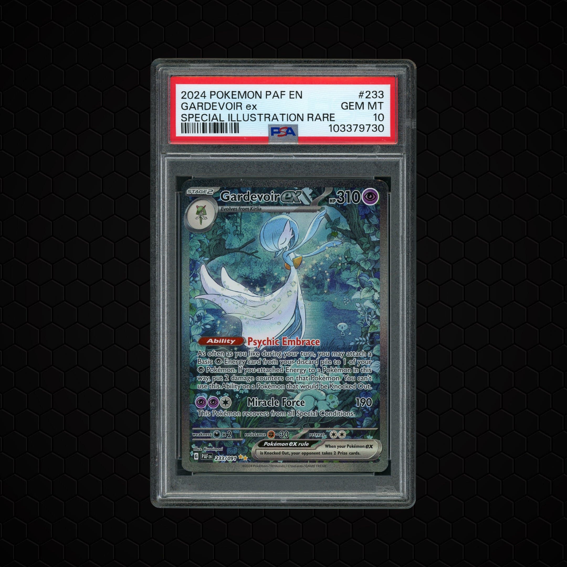 2024 Paldean Fates Gardevoir EX  PSA 10