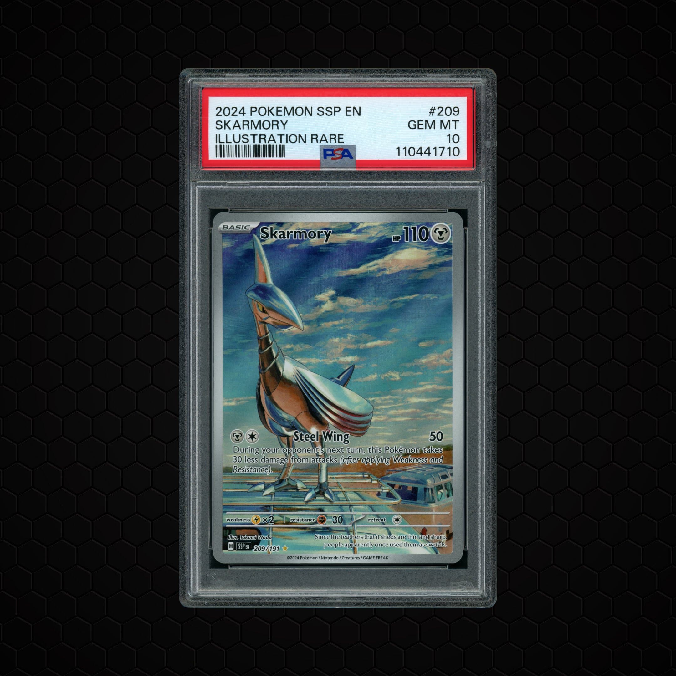 2024 Surging Sparks Skarmory  PSA 10