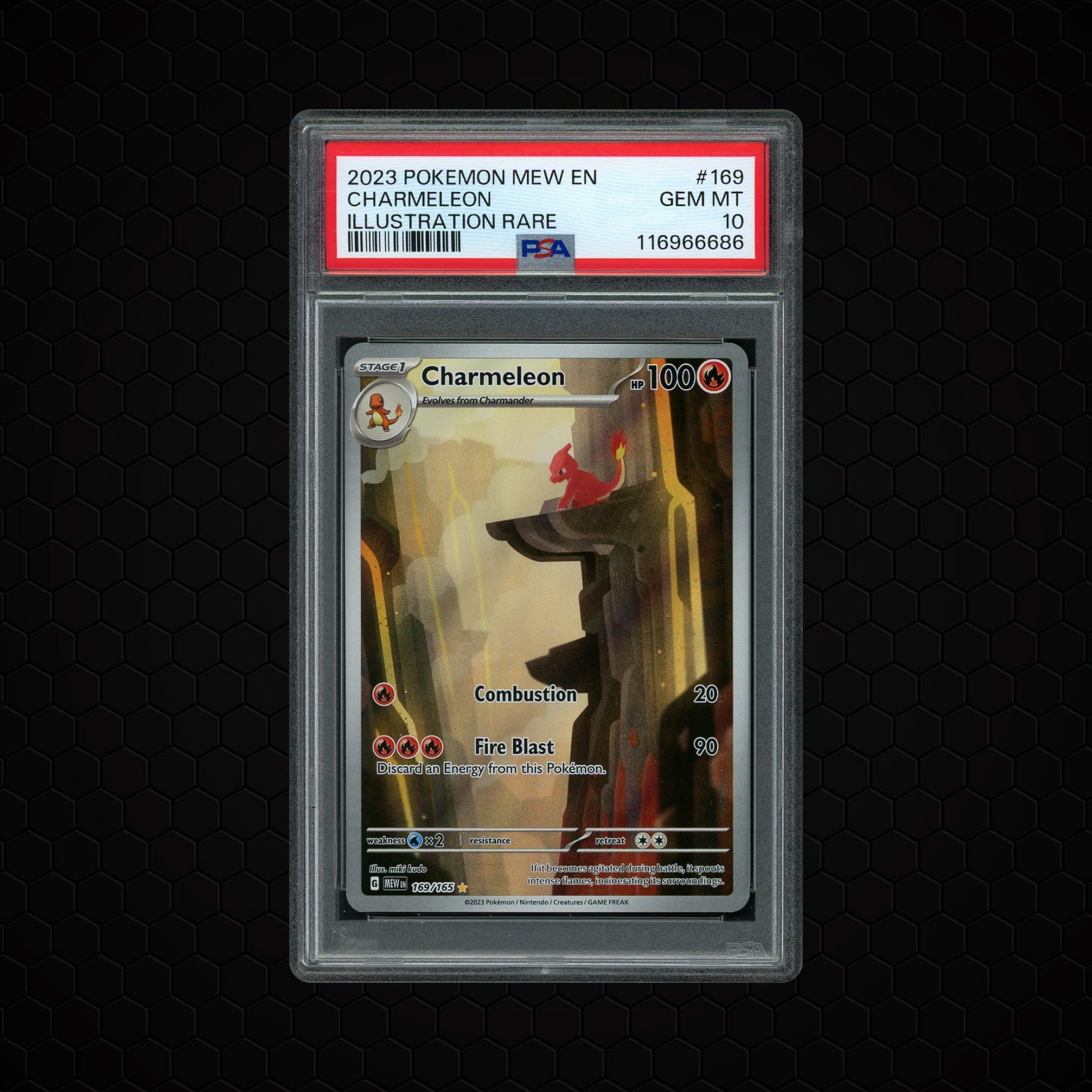 2023 Pokemon 151 Charmeleon  PSA 10