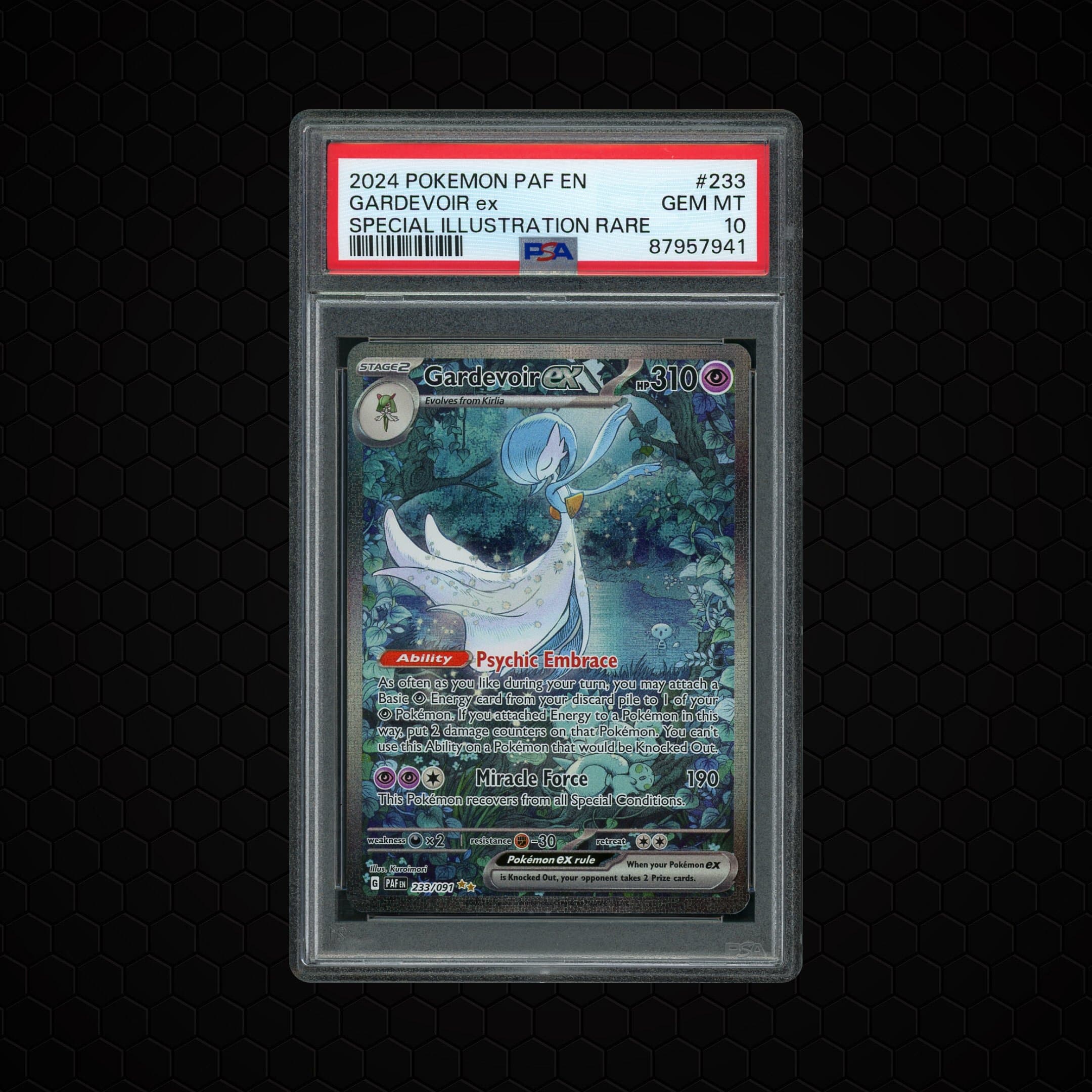 2024 Paldean Fates Gardevoir EX  PSA 10