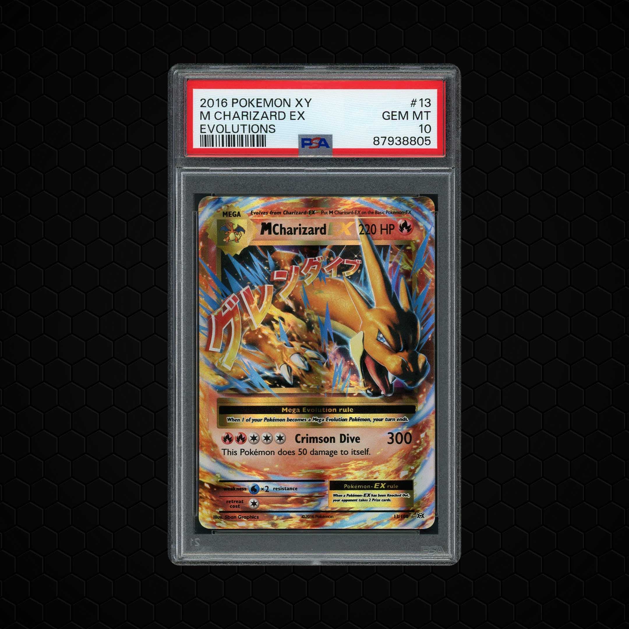 2016 Evolutions M Charizard EX  PSA 10