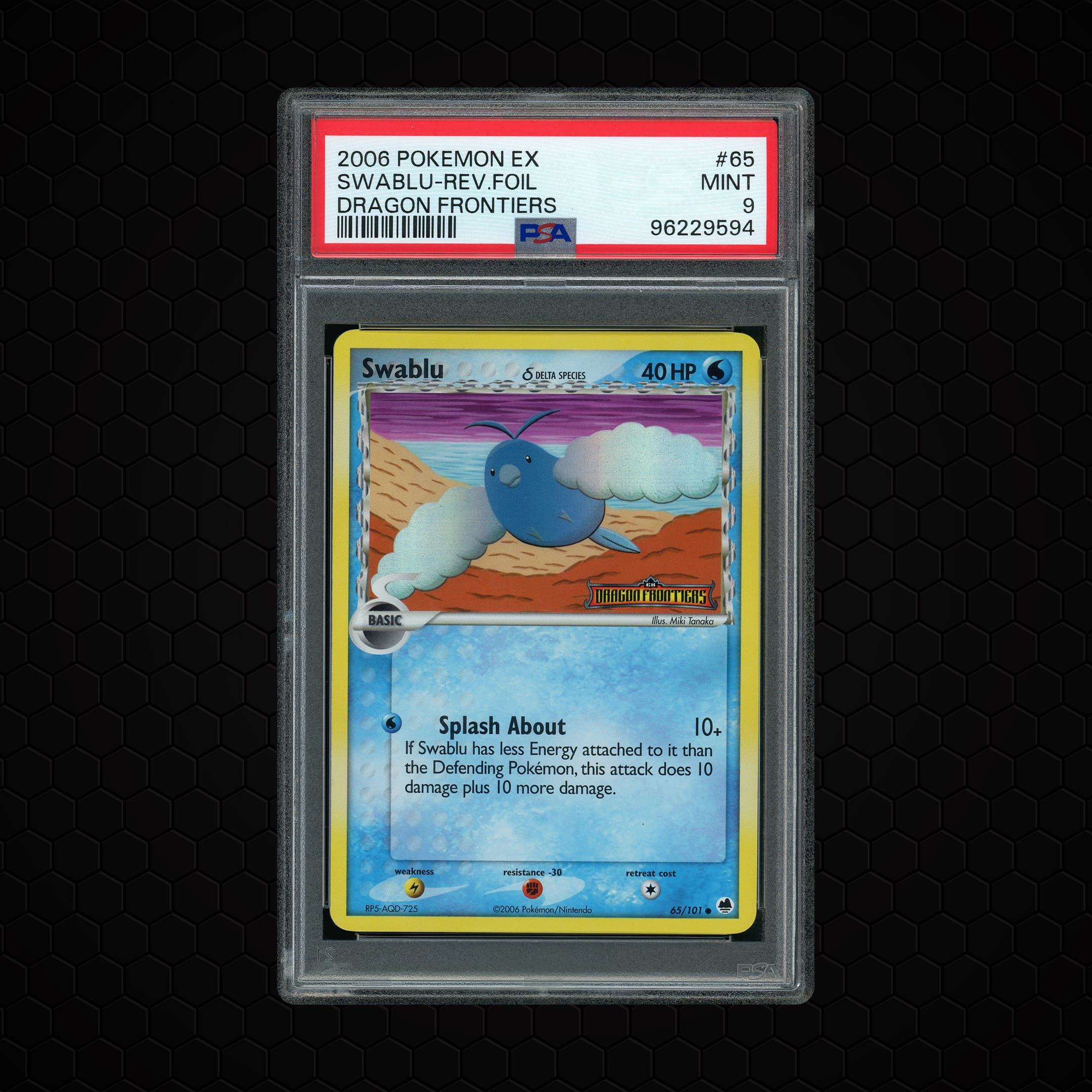 2006 Dragon Frontiers Swablu  PSA 9