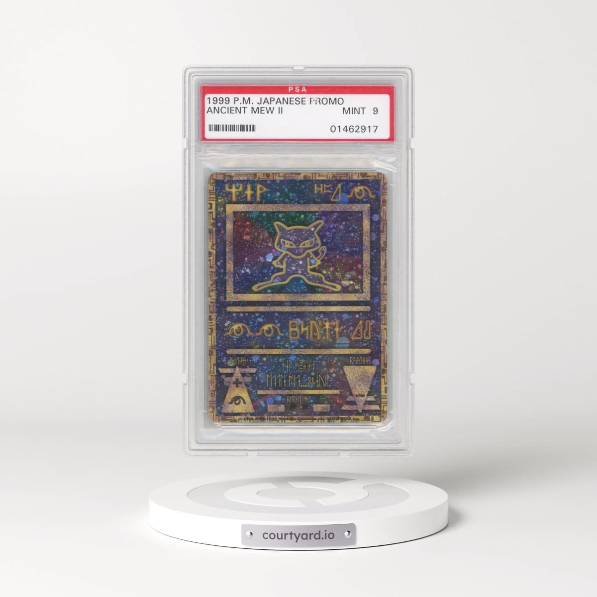 1998-99 Pokémon Pokémon Promo Ancient Mew II (PSA 9 MINT)