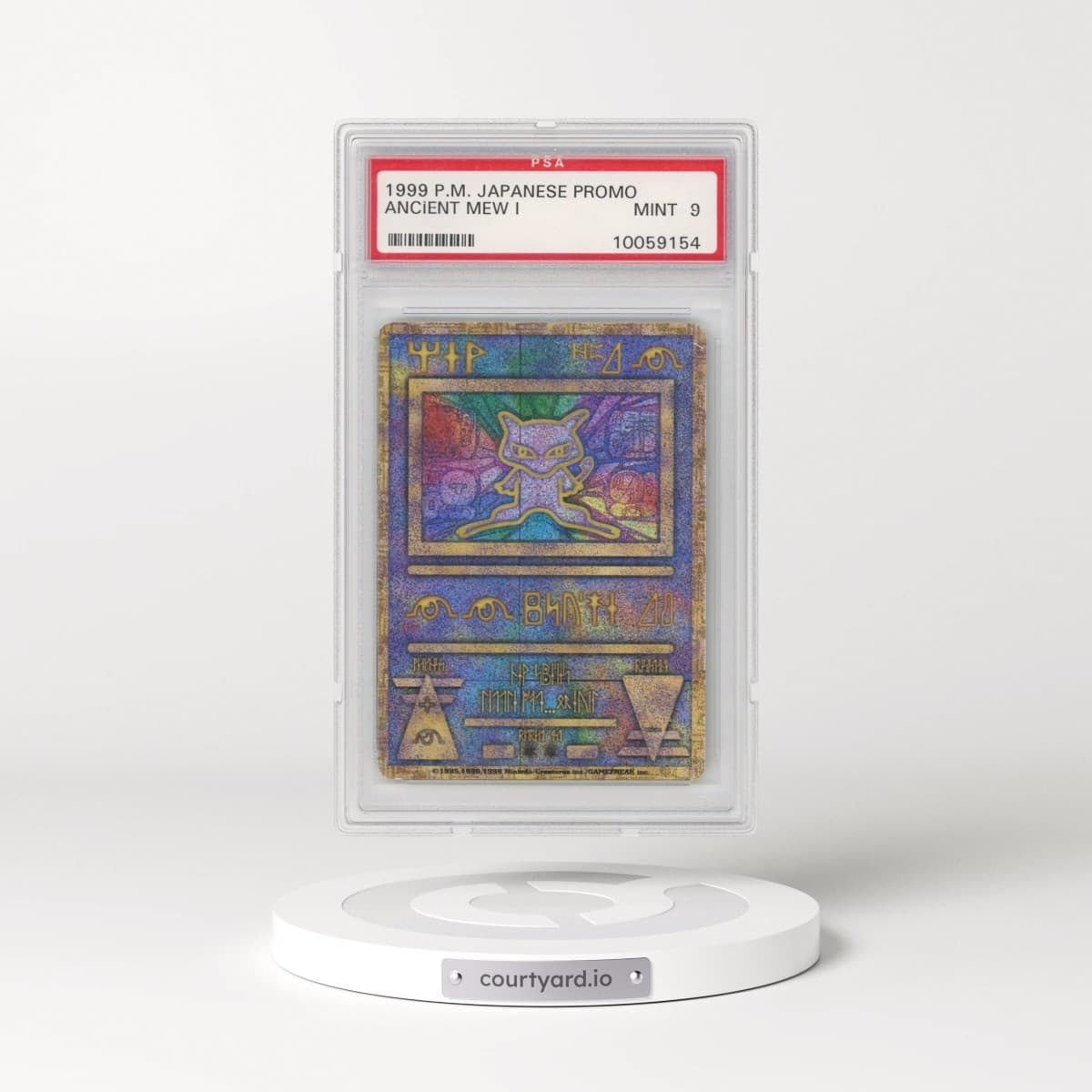 1998-99 Pokémon Pokémon Promo Ancient Mew I (PSA 9 MINT)