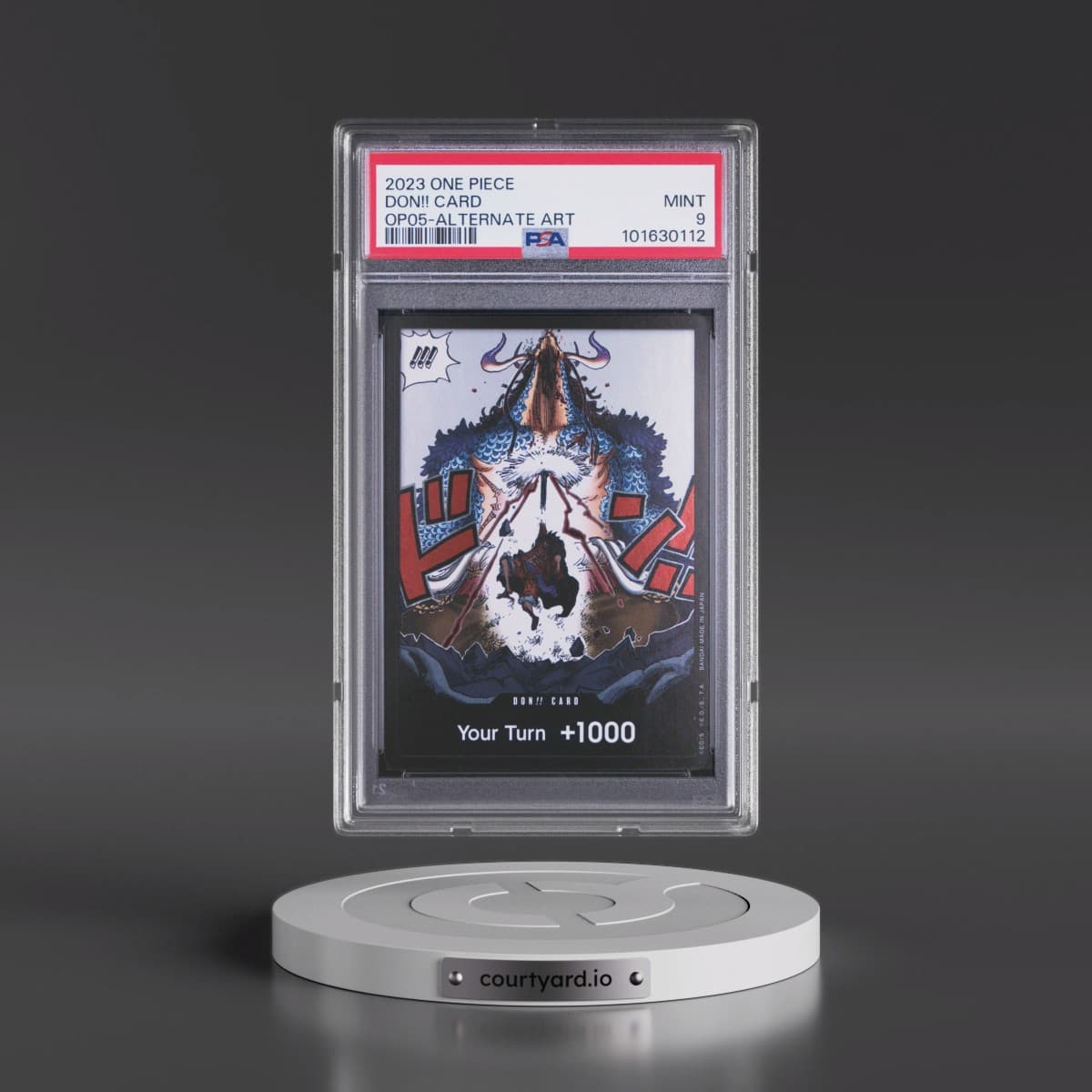 2023 One Piece OP05-Awakening of the New Era Don!! Card - Alternate Art (PSA 9 MINT)