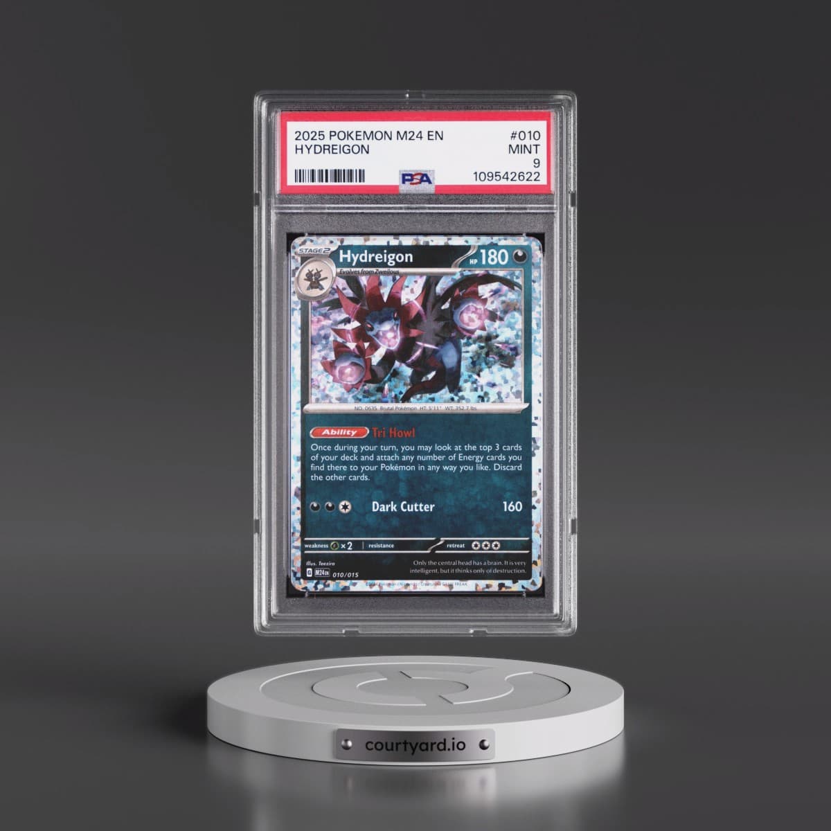 2025 Pokémon M24 EN-Mcdonald's Collection #010 Hydreigon (PSA 9 MINT)