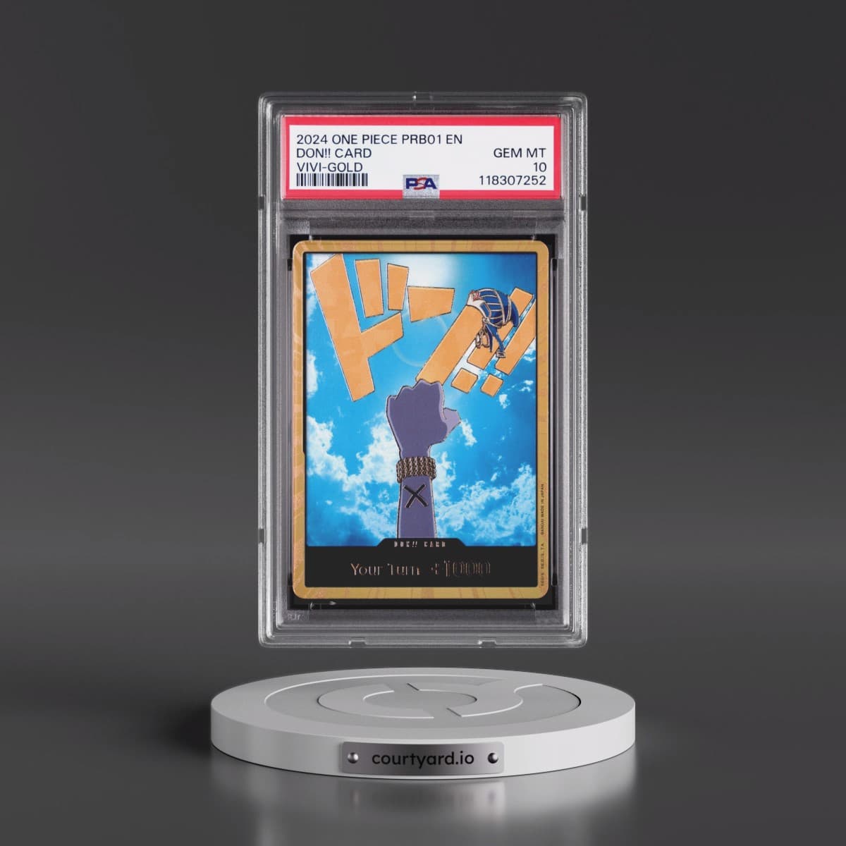 2024 One Piece PRB01-Premium Booster -One Piece Card the Best Don!! Card - Nefeltari Vivi-Gold (PSA 10 GEM MINT)