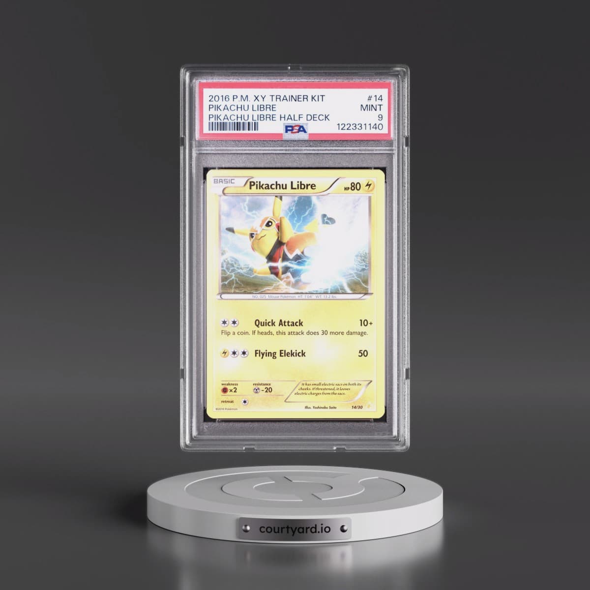 Pokémon XY Trainer Kit Pikachu Libre Half Deck