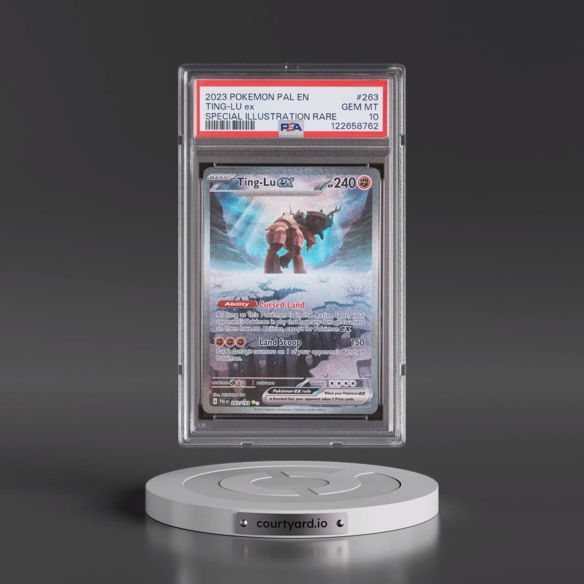 2023 Pokémon Pal EN-Paldea Evolved #263 Ting-LU EX - Holo Special Illustration Rare (PSA 10 GEM MINT)