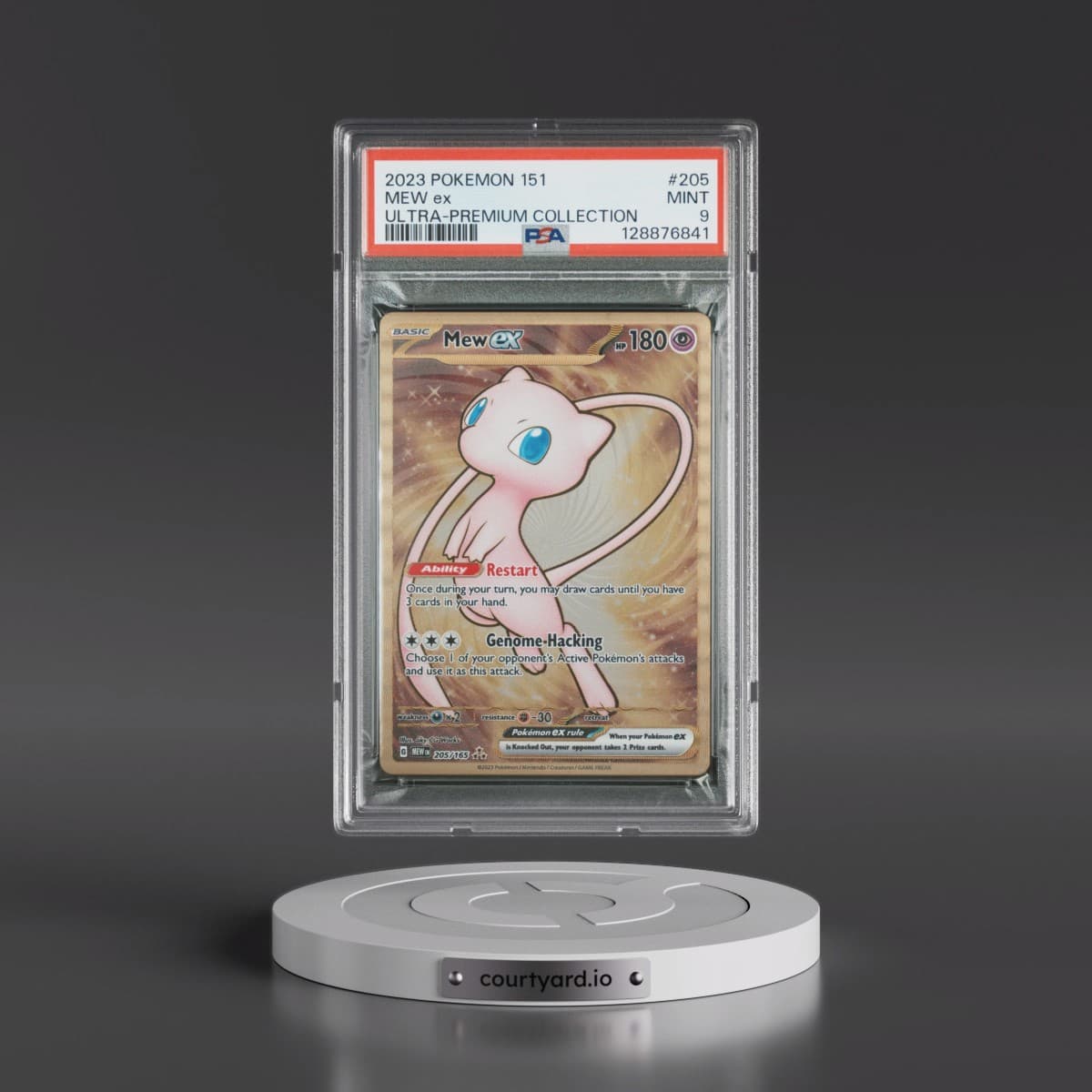 2023 Pokémon 151 Ultra-Premium Collection #205 Mew EX - Holo (PSA 9 MINT)
