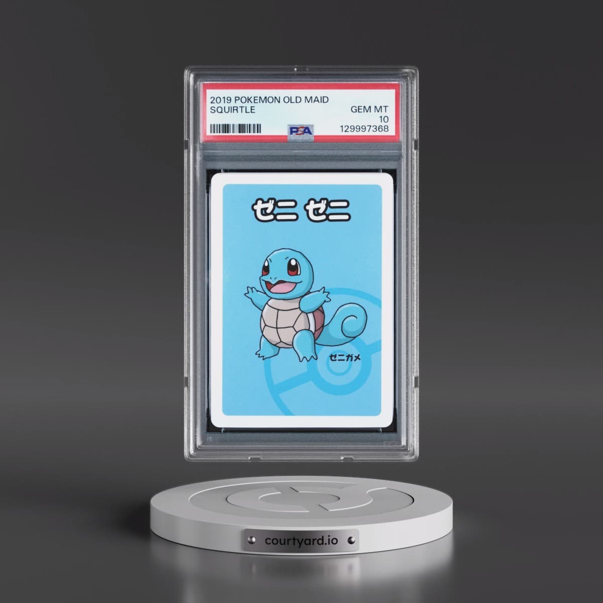 2019 Pokémon Old Maid Squirtle (PSA 10 GEM MINT)