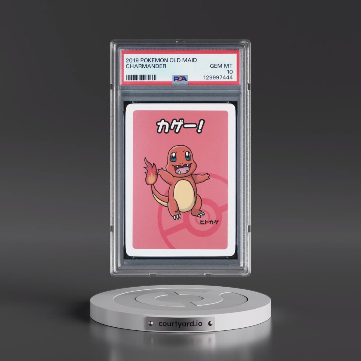 2019 Pokémon Old Maid Charmander (PSA 10 GEM MINT)