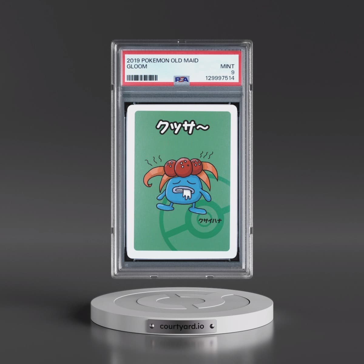 2019 Pokémon Old Maid Gloom (PSA 9 MINT)