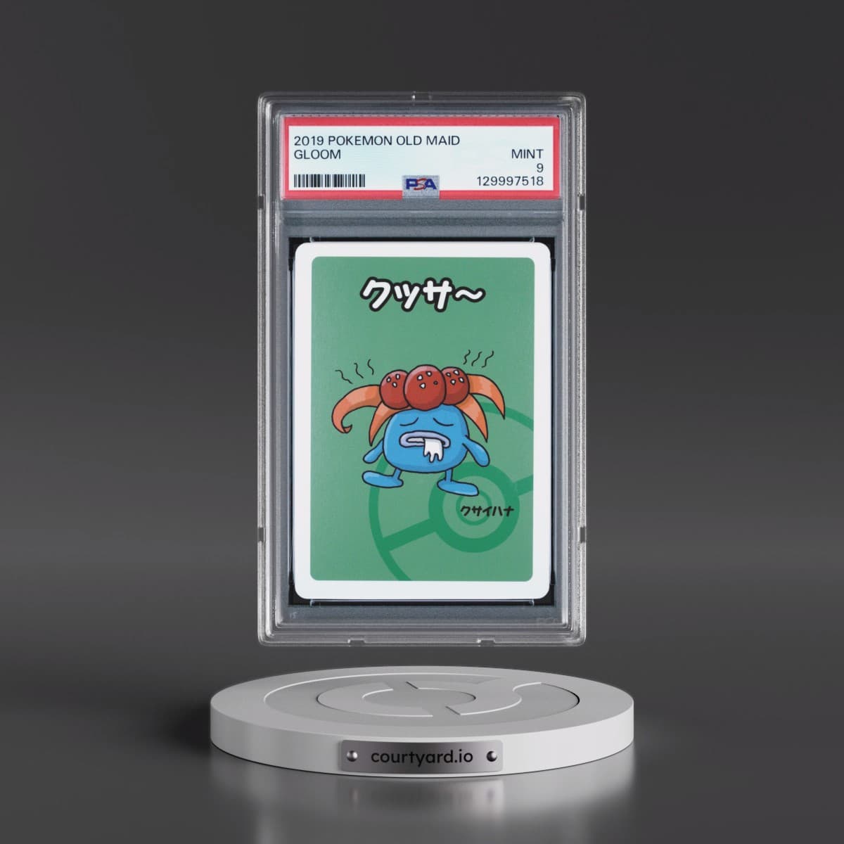 2019 Pokémon Old Maid Gloom (PSA 9 MINT)