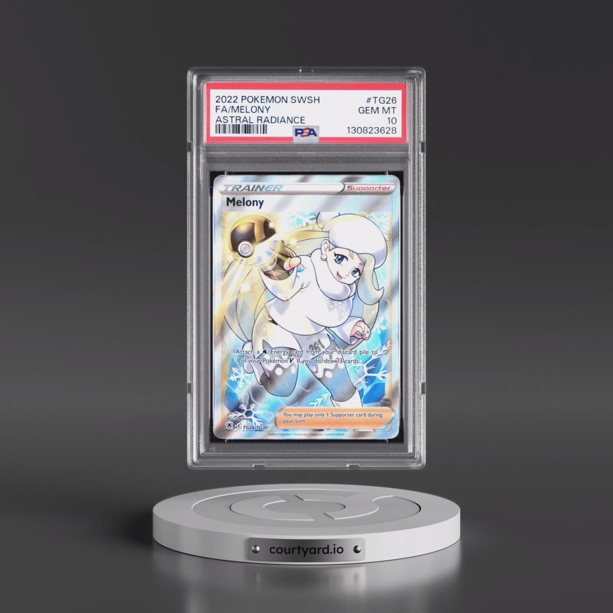 2022 Pokémon Sword & Shield Astral Radiance #TG26 Melony - Full Art (PSA 10 GEM MINT)