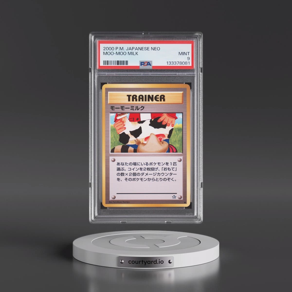 2000 Pokémon Neo Moo-Moo Milk (PSA 9 MINT)