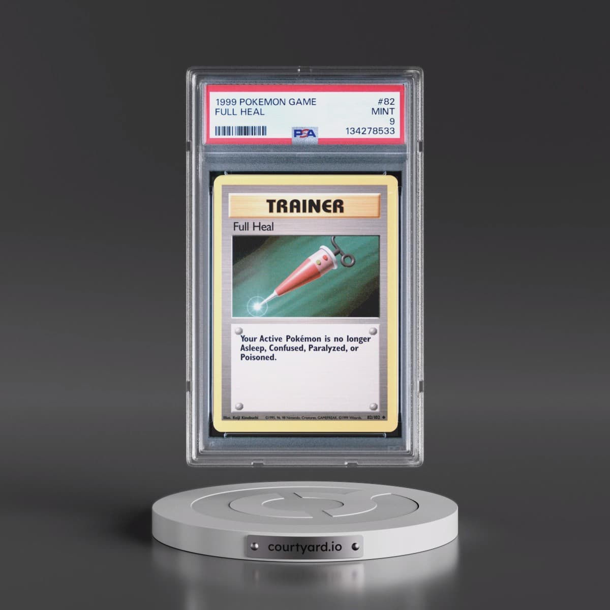 1999 Pokémon Game #82 Full Heal (PSA 9 MINT)