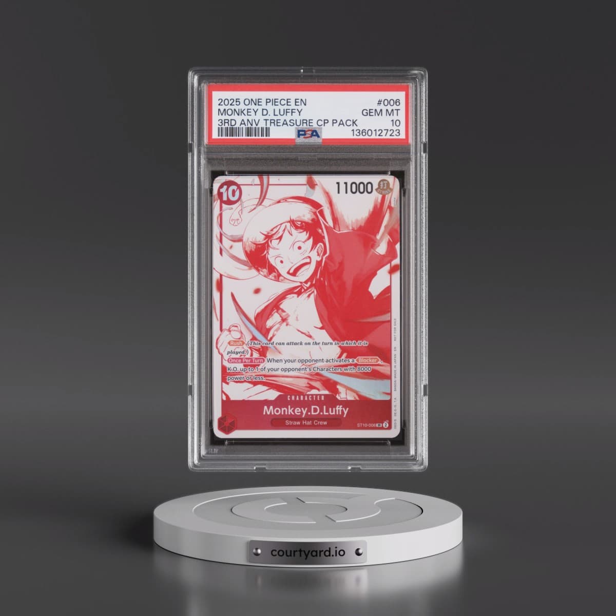One Piece 3rd Anniversary! One Piece Card Treasure Campaign Pack