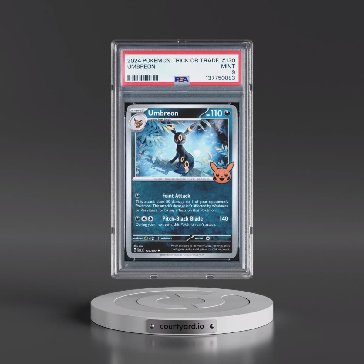 2024 Pokémon Trick or Trade #130 Umbreon (PSA 9 MINT)