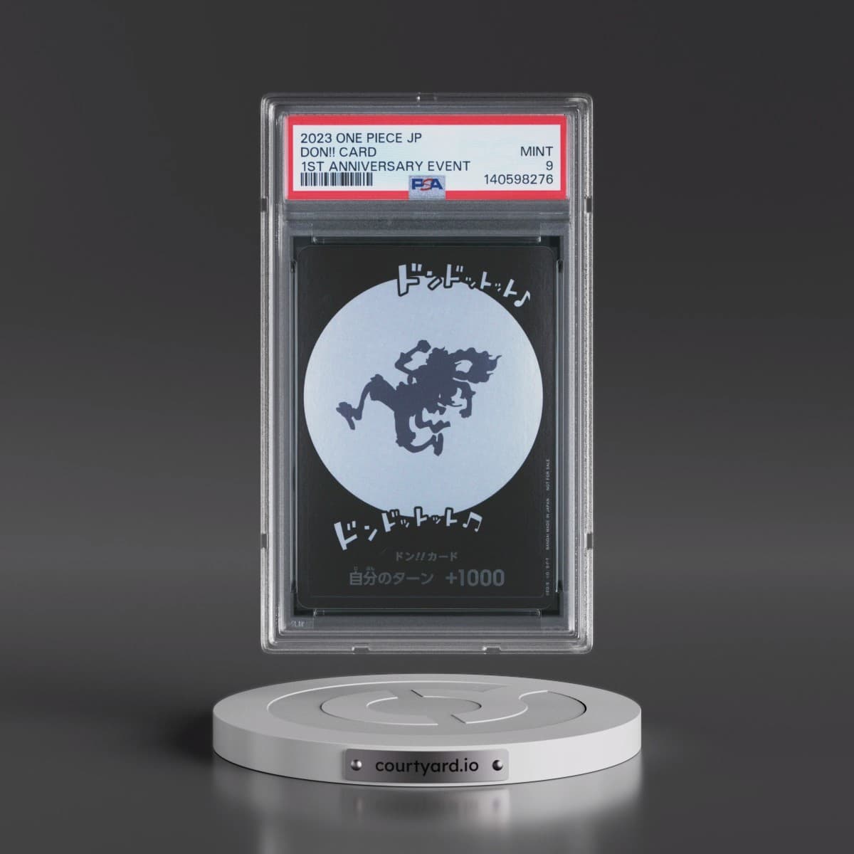 2023 One Piece Japanese Promos Don!! Card - 1st Anniversary Event (PSA 9 MINT)