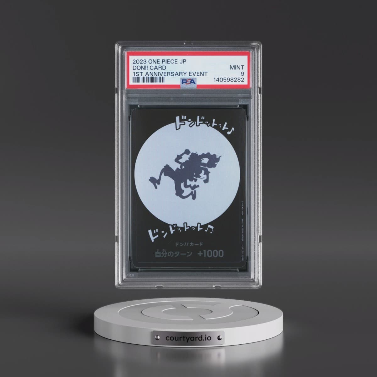 2023 One Piece Japanese Promos Don!! Card - 1st Anniversary Event (PSA 9 MINT)