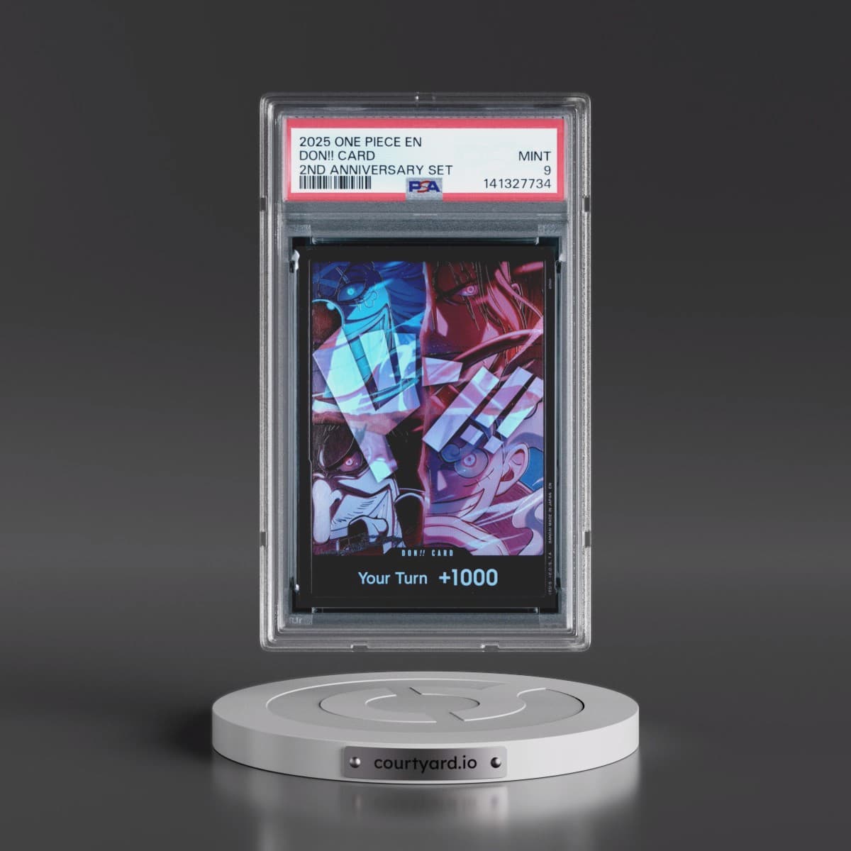 2025 One Piece English Version 2nd Anniversary Set Don!! Card (PSA 9 MINT)