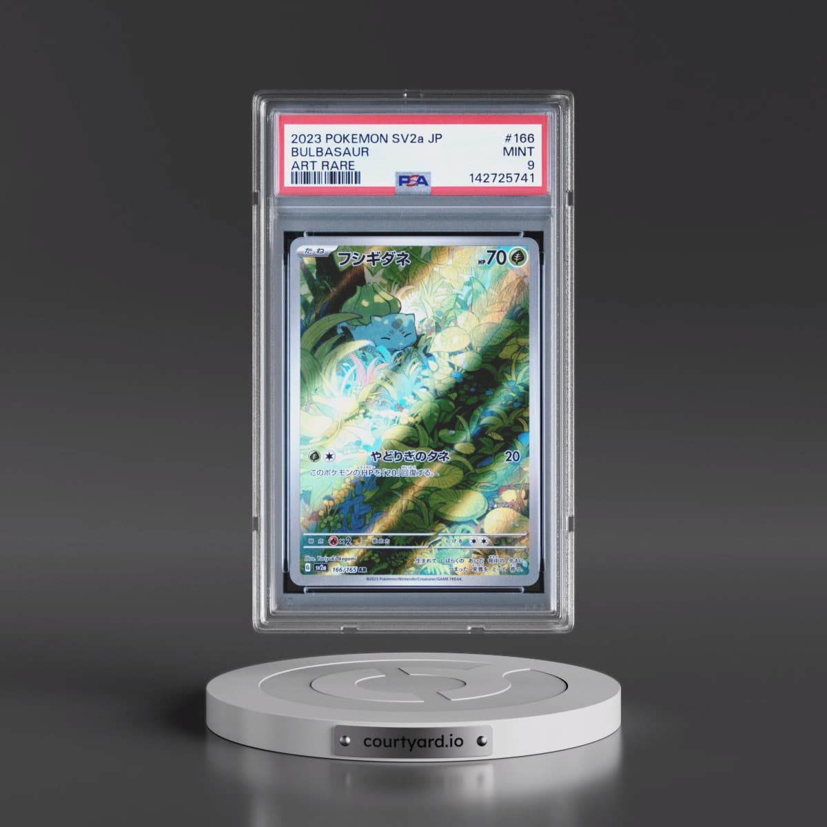 2023 Pokémon Sv2a-Pokémon 151 #166 Bulbasaur - Art Rare (PSA 9 MINT)