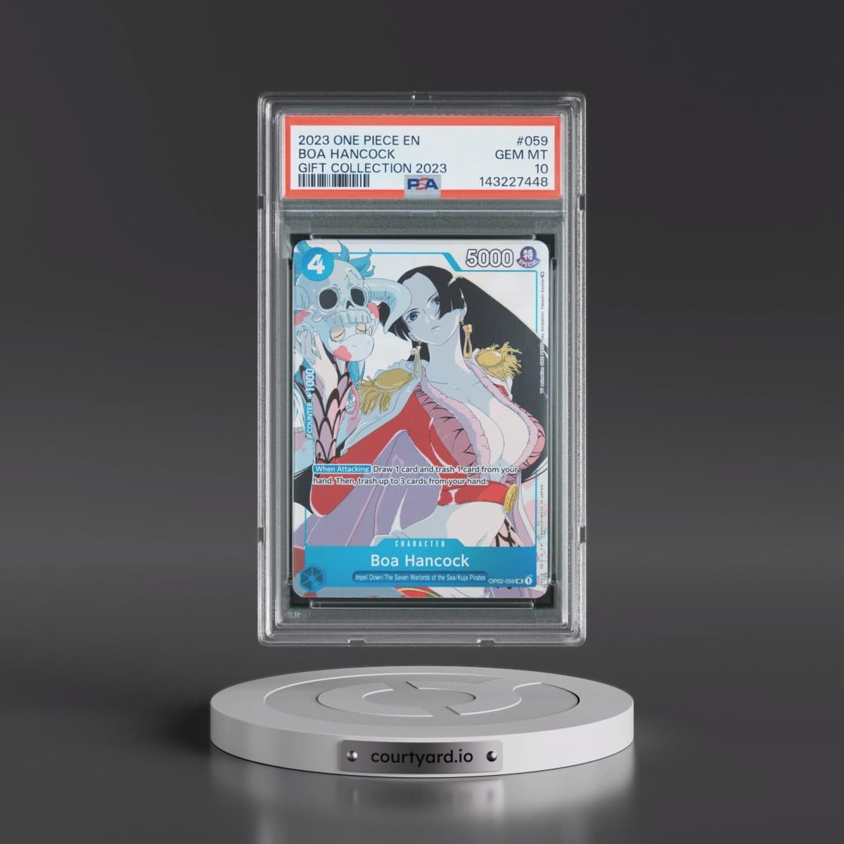 2023 One Piece Gift Collection 2023 #059 Boa Hancock (PSA 10 GEM MINT)