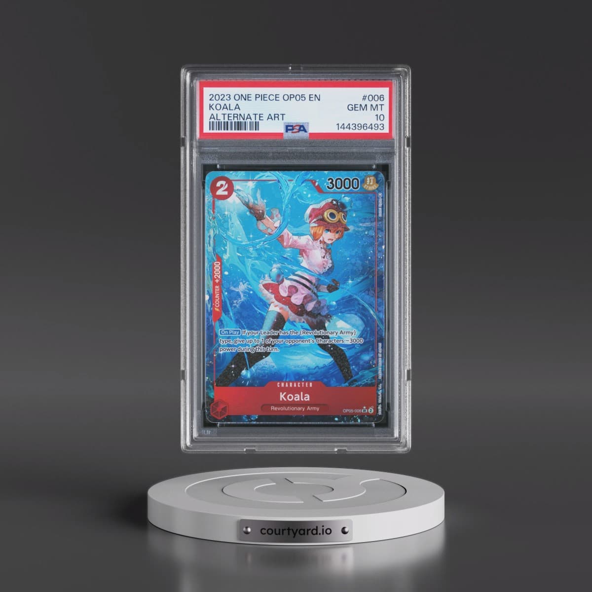 2023 One Piece OP05-Awakening of the New Era #006 Koala - Alternate Art (PSA 10 GEM MINT)