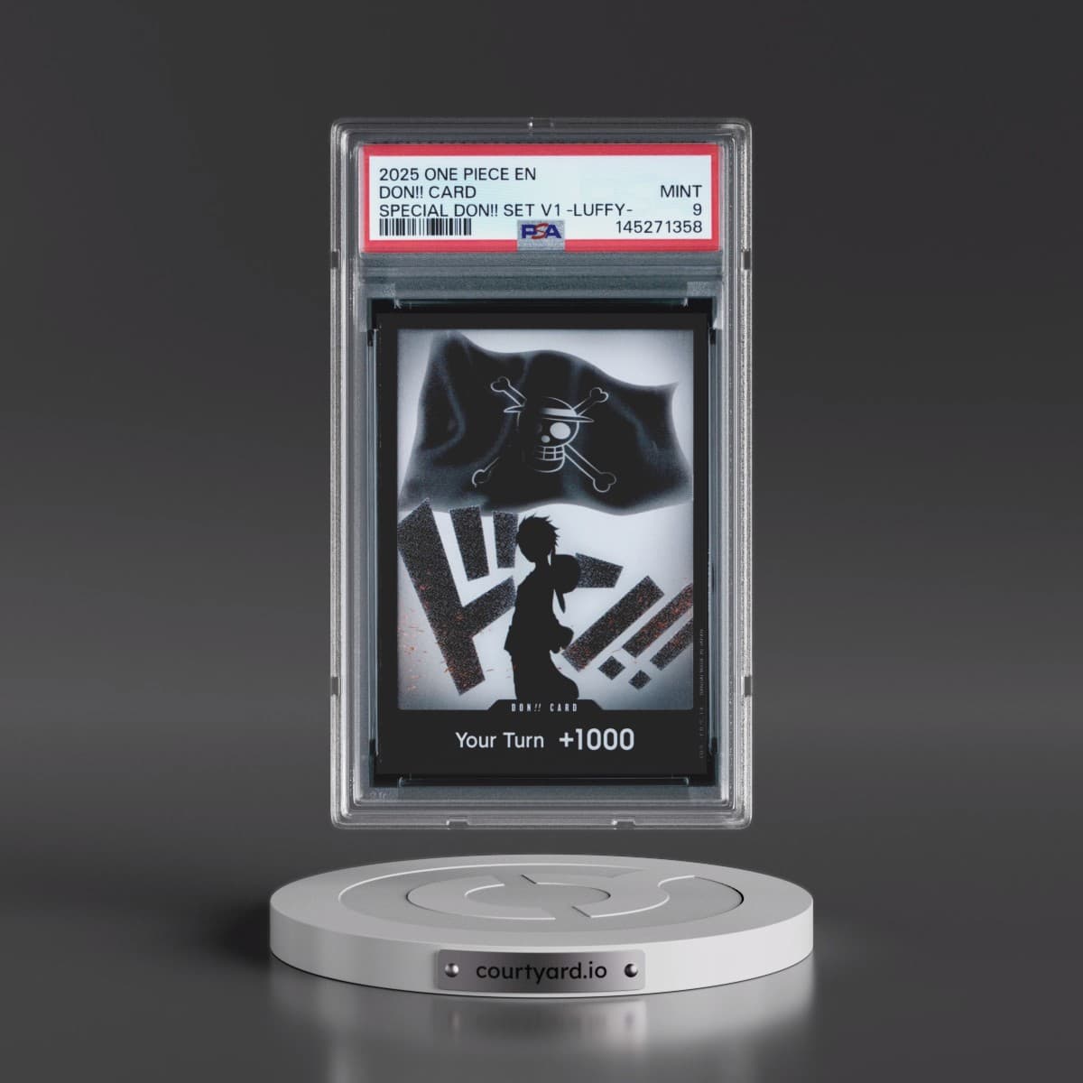2025 One Piece Promos Don!! Card - Special Don!! Set Vol.1 -Luffy (PSA 9 MINT)