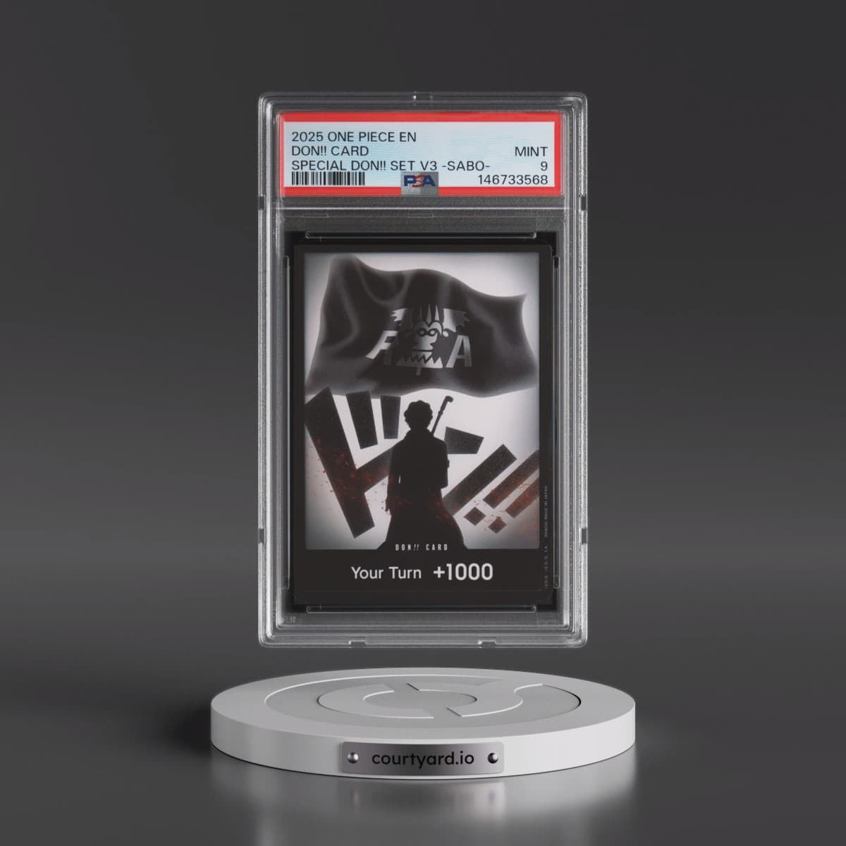 2025 One Piece Promos Don!! Card - Special Don!! Set Vol.3 -Sabo (PSA 9 MINT)