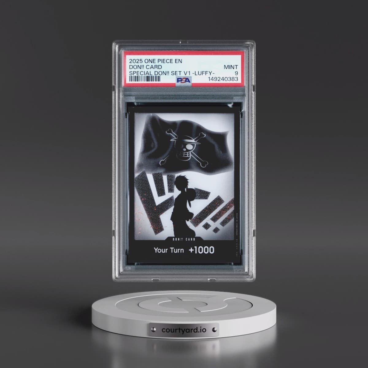 2025 One Piece Promos Don!! Card - Special Don!! Set Vol.1 -Luffy (PSA 9 MINT)