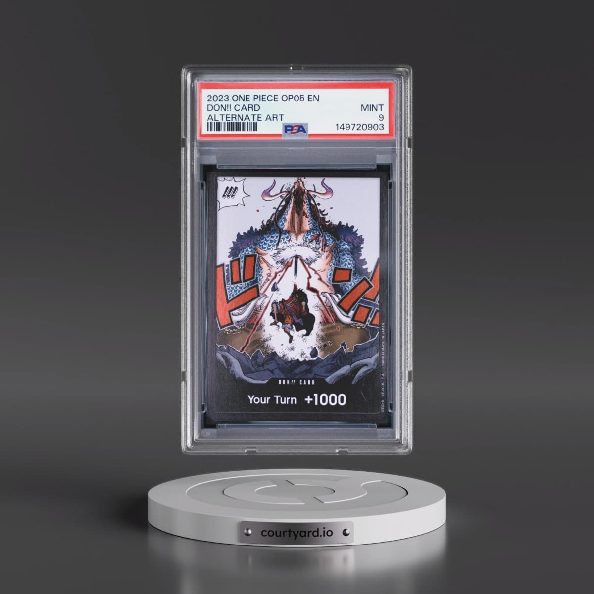 2023 One Piece OP05-Awakening of the New Era Don!! Card - Alternate Art (PSA 9 MINT)