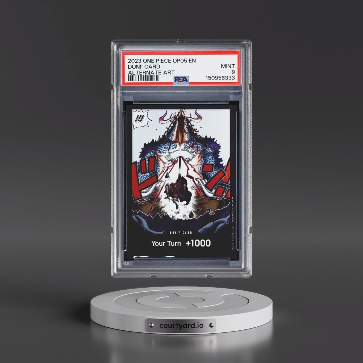 2023 One Piece OP05-Awakening of the New Era Don!! Card - Alternate Art (PSA 9 MINT)