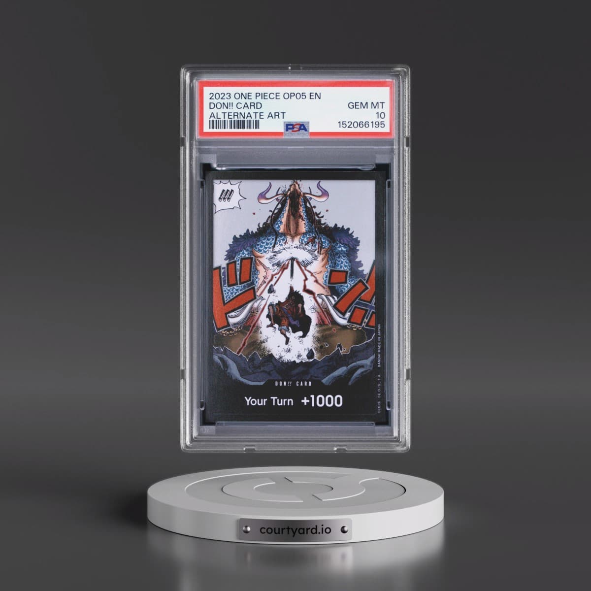 2023 One Piece OP05-Awakening of the New Era Don!! Card - Alternate Art (PSA 10 GEM MINT)