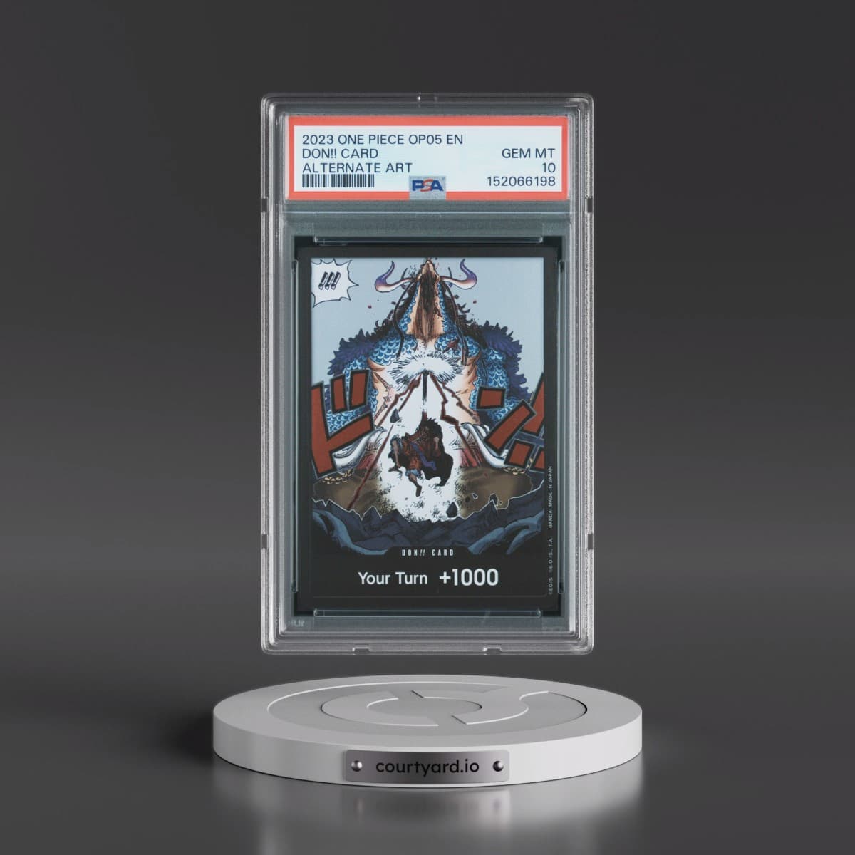 2023 One Piece OP05-Awakening of the New Era Don!! Card - Alternate Art (PSA 10 GEM MINT)