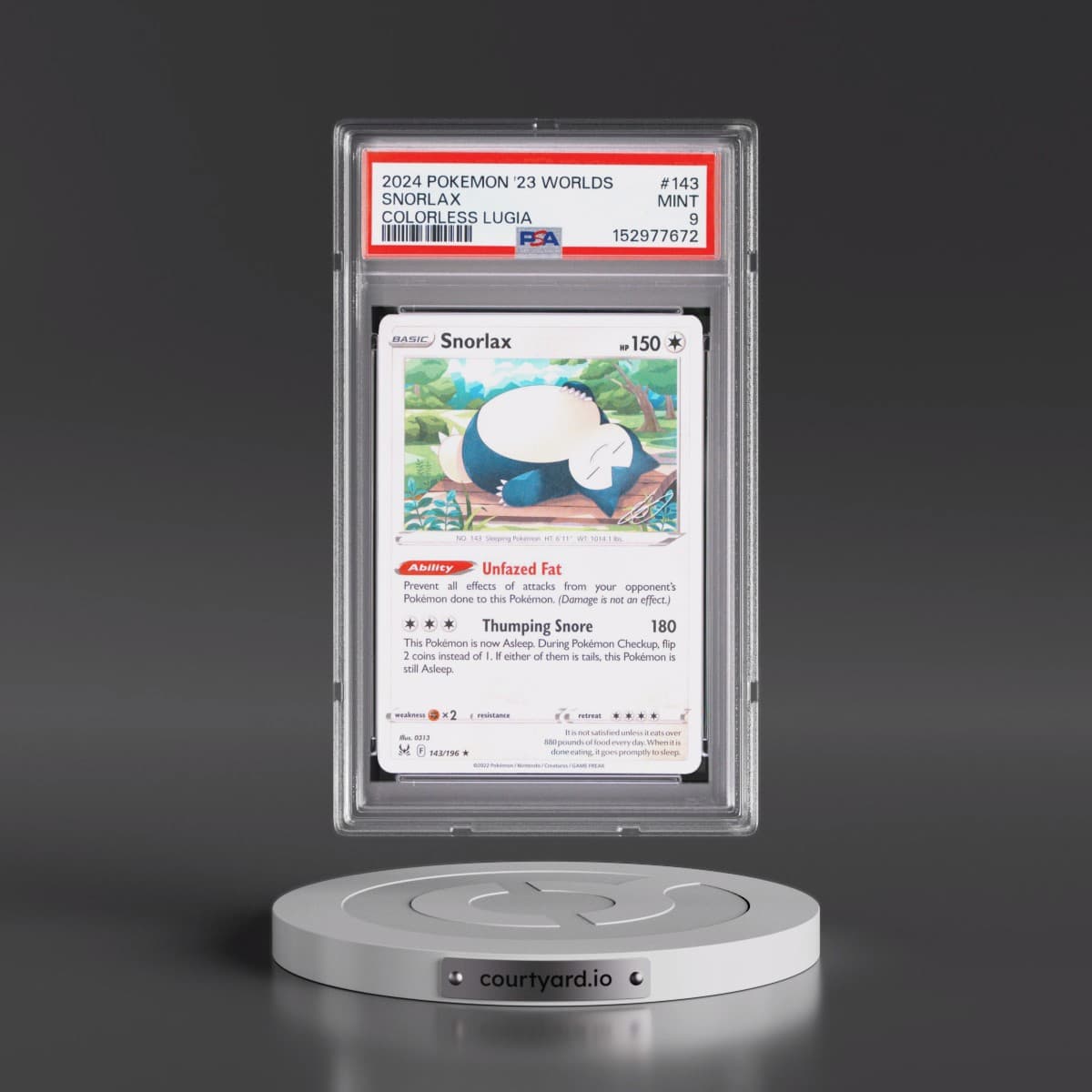 Pokémon 2023 World Championship Deck: Colorless Lugia