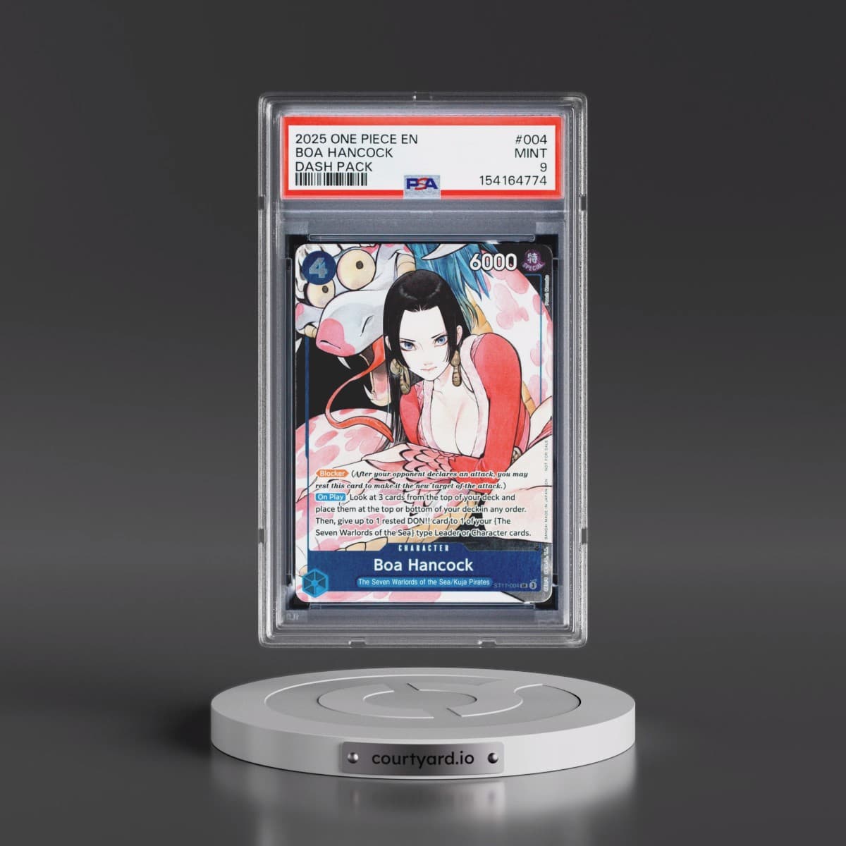 2025 One Piece Dash Pack 2025 #004 Boa Hancock (PSA 9 MINT)