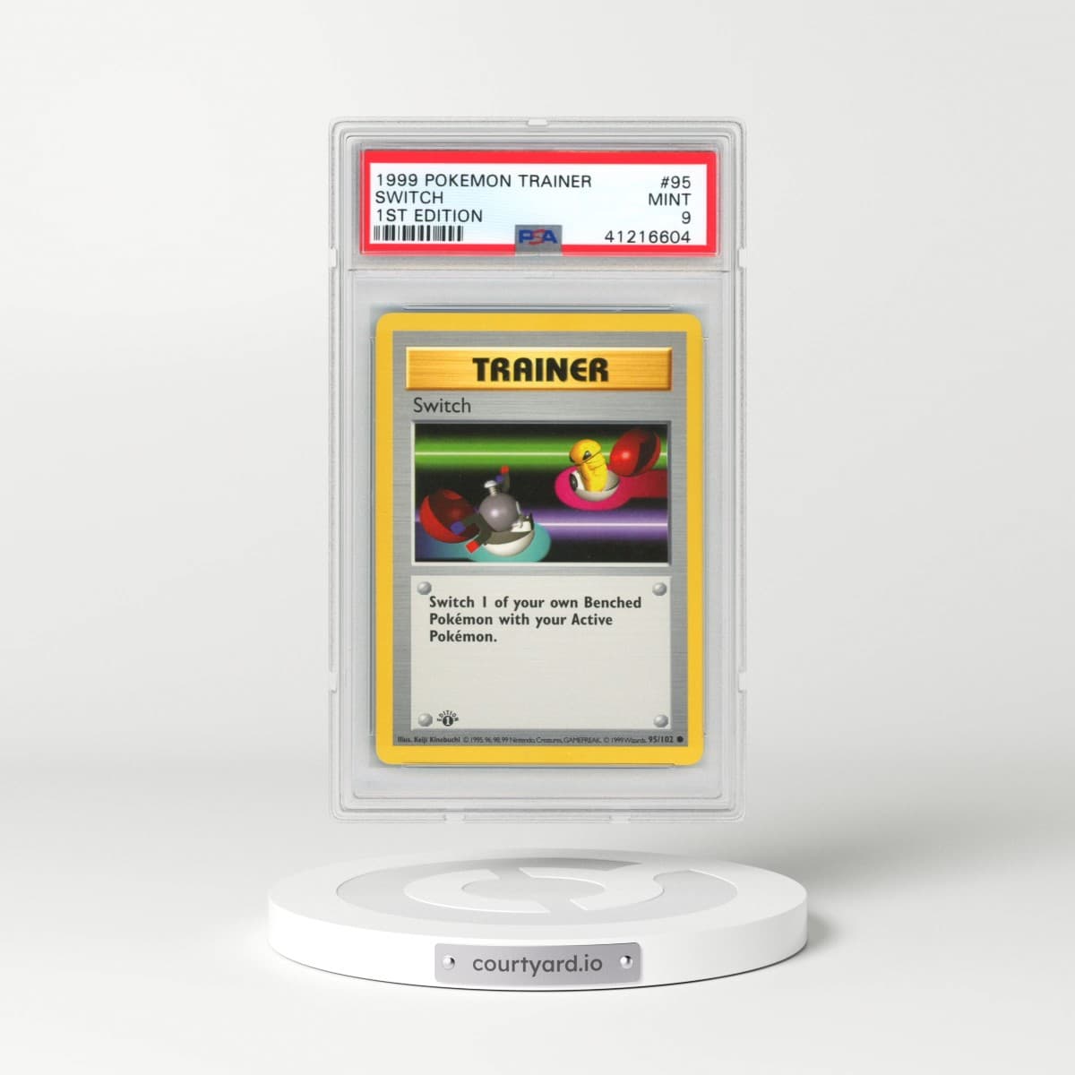 1999 Pokémon Game #95 Switch - 1st Edition (PSA 9 MINT)