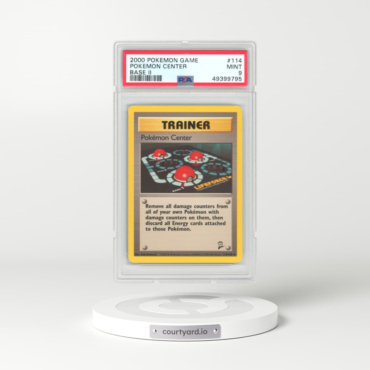 2000 Base Set 2 #114 Pokémon Center (PSA 9 MINT)