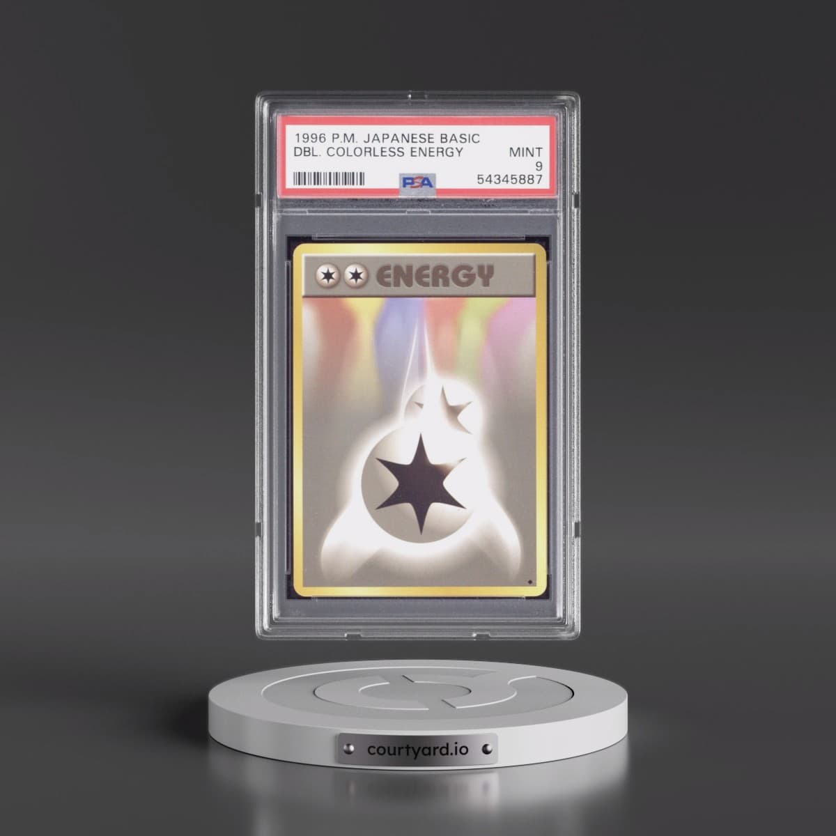 1996 Pokémon Basic Double Colorless Energy (PSA 9 MINT)