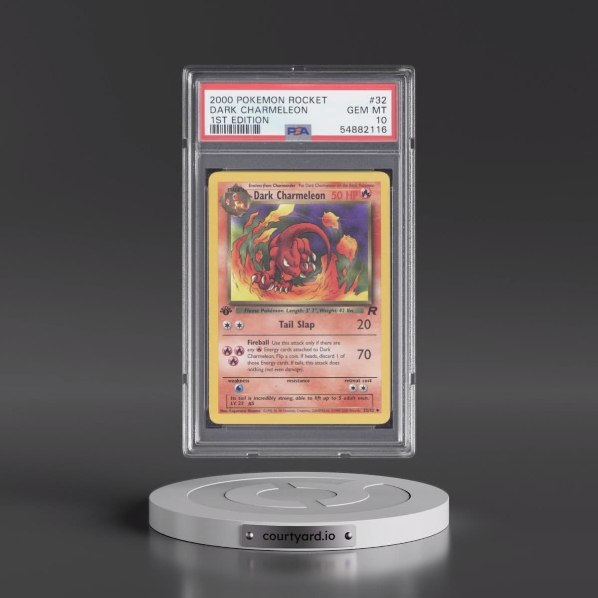 2000 Pokémon Rocket #32 Dark Charmeleon - 1st Edition (PSA 10 GEM MINT)