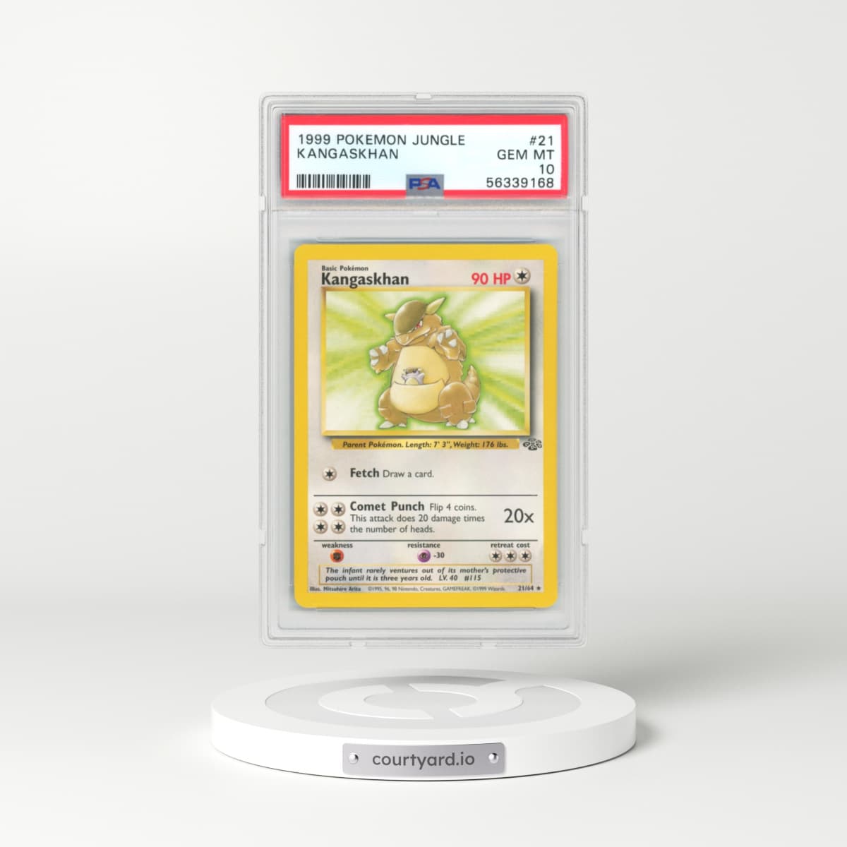 1999 Jungle #21 Kangaskhan (PSA 10 GEM MINT)