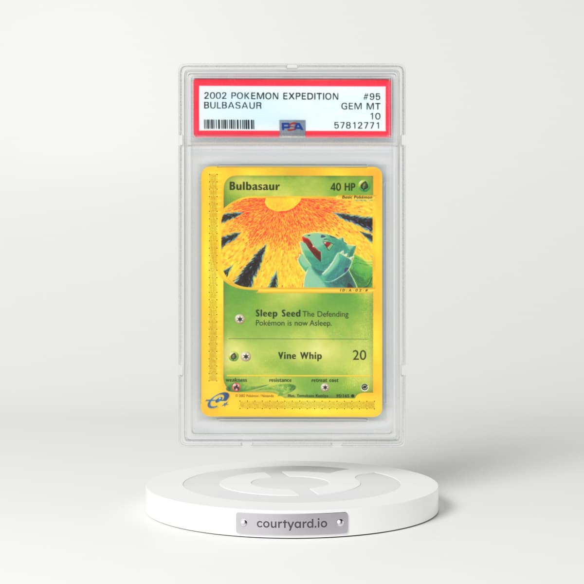 2002 Expedition #95 Bulbasaur (PSA 10 GEM MINT)